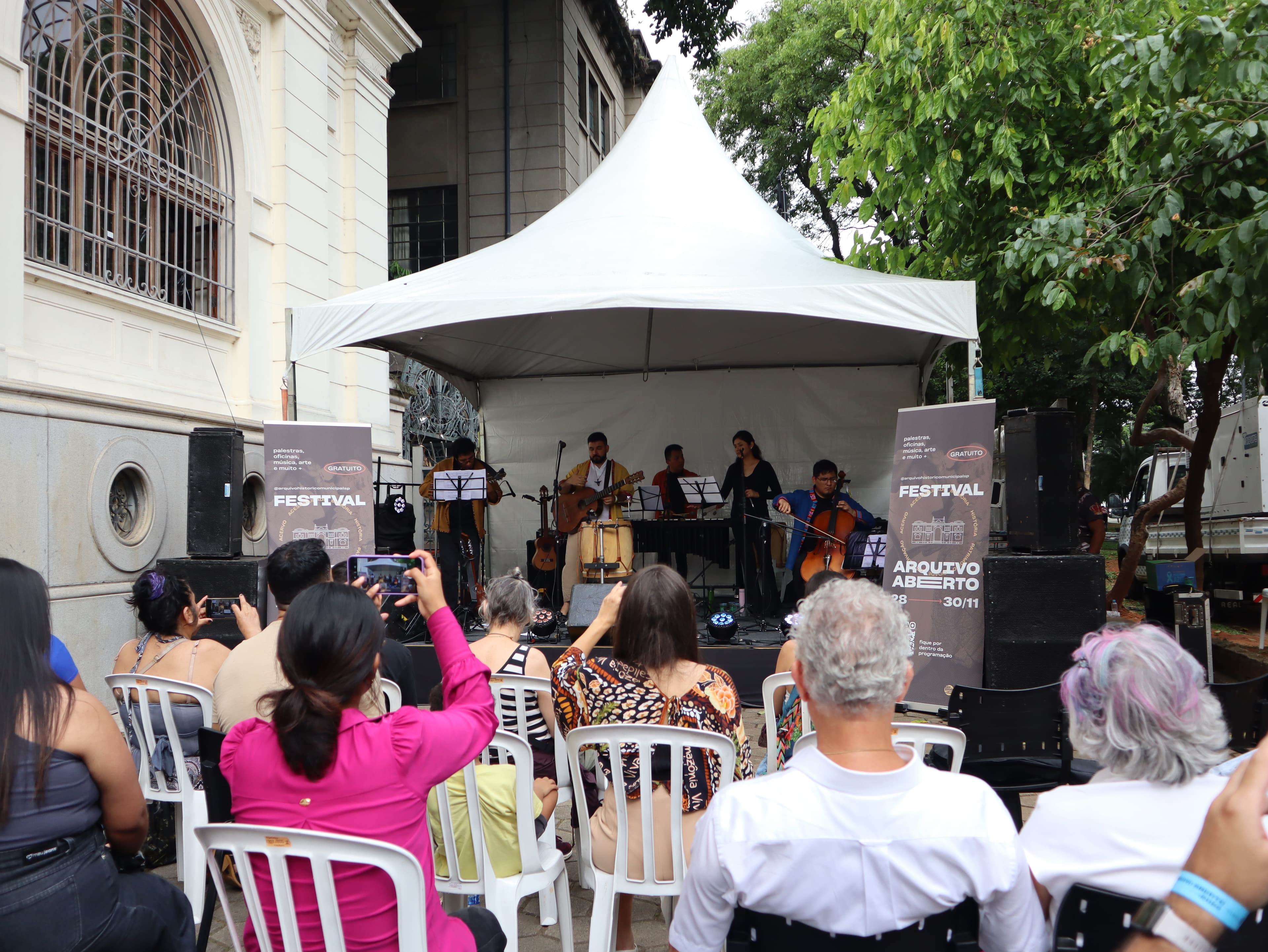 Foto da 2ª Edição (2024) do Festival Arquivo Aberto 1